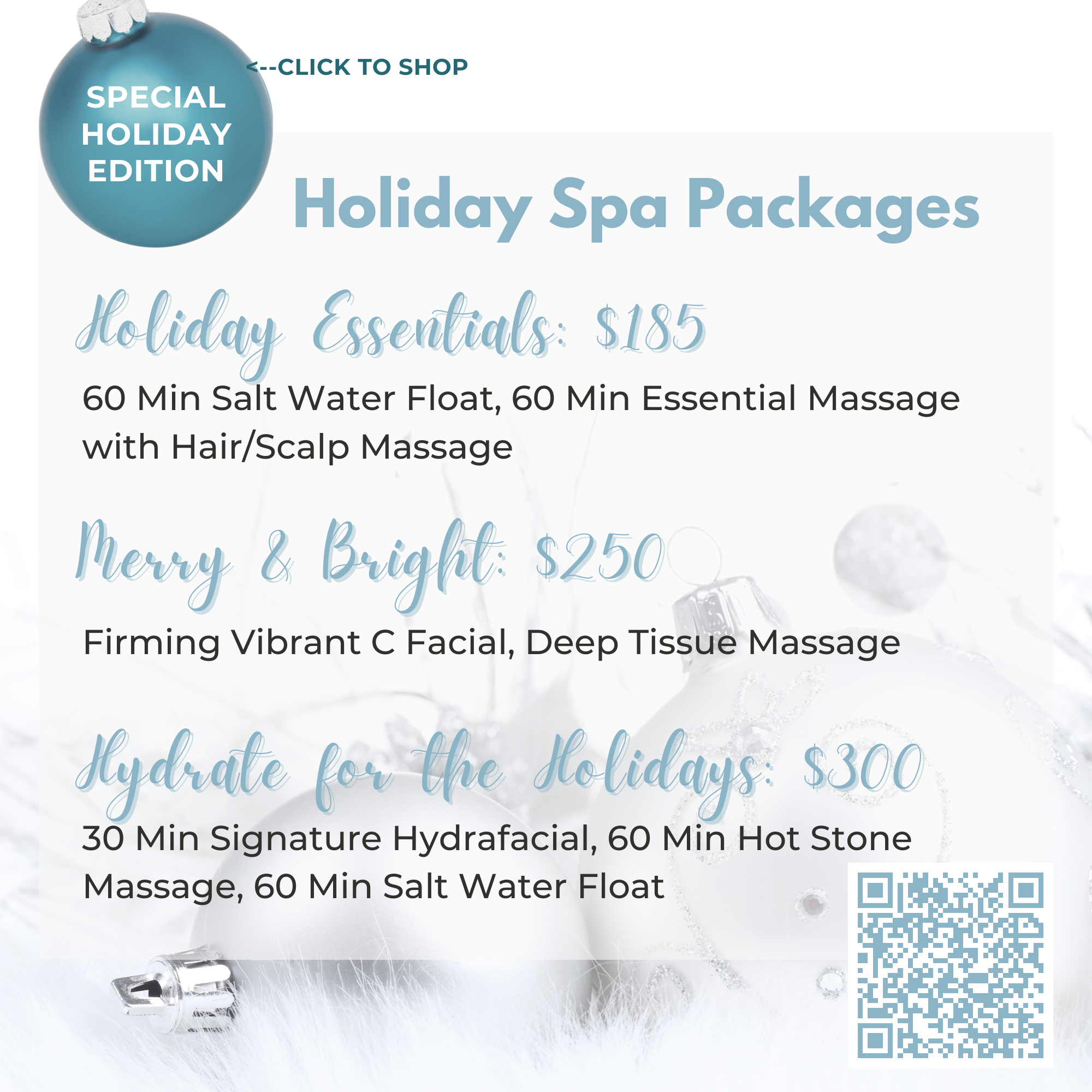 Wish Book - Holiday Spa Packages