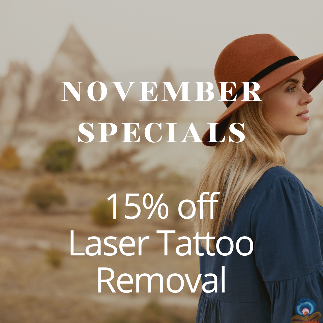 November Specials - Laser Tattoo Removal