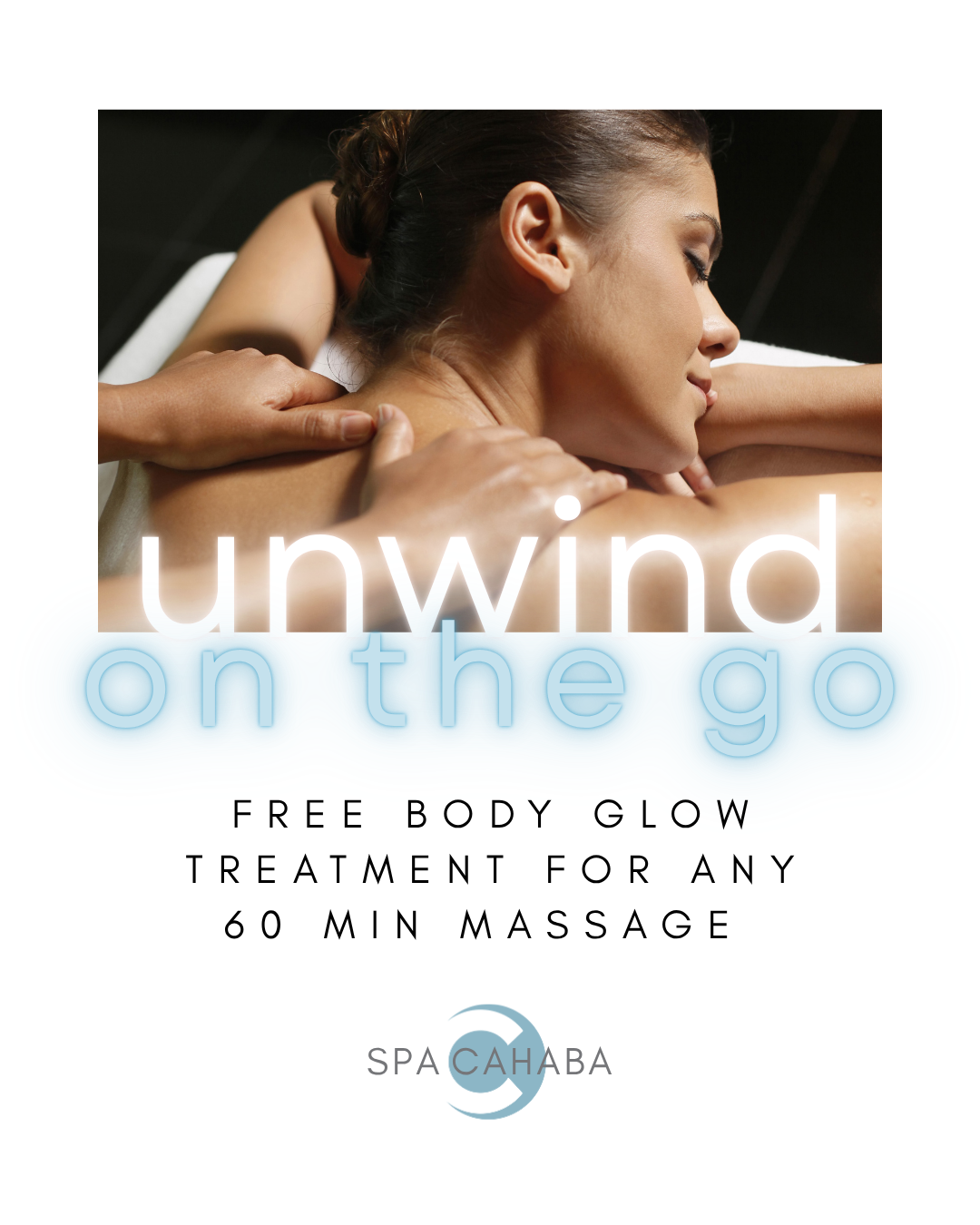 June Specials - 60 Minute Massage + FREE Body Glow Treatment