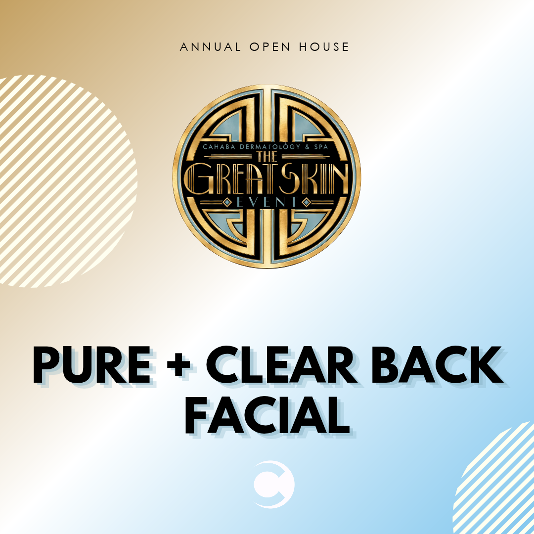 Open House - Pure + Clear Back Facial