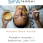Autumn Glow Facial with Pumpkin Enzyme Mask
