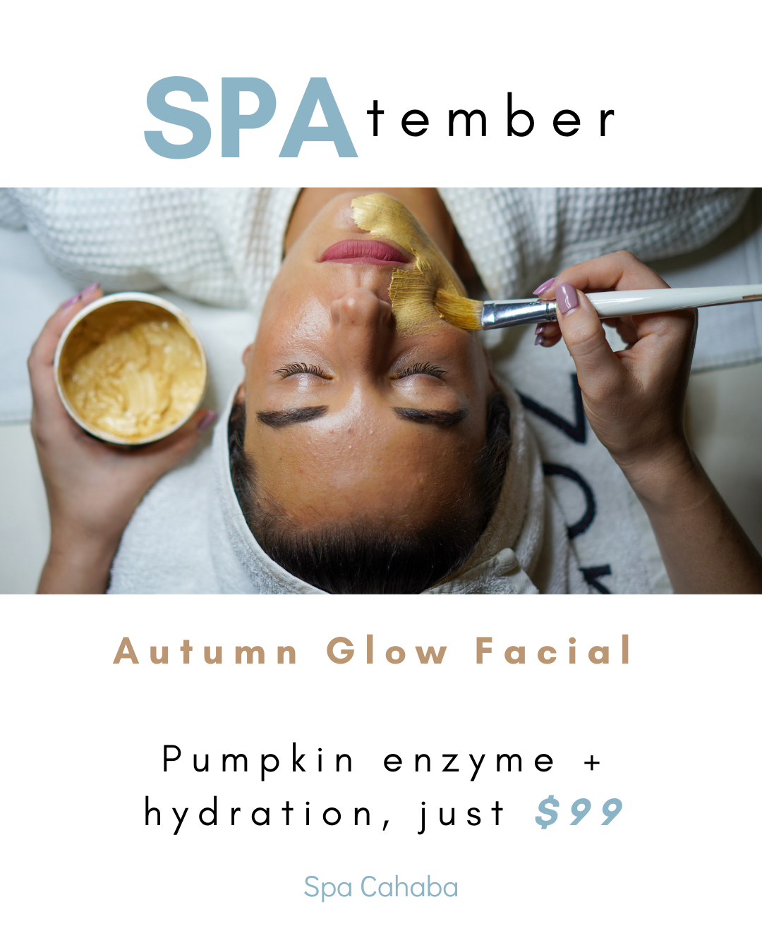 Autumn Glow Facial with Pumpkin Enzyme Mask