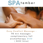 Cozy Comfort Massage with Aromatherapy