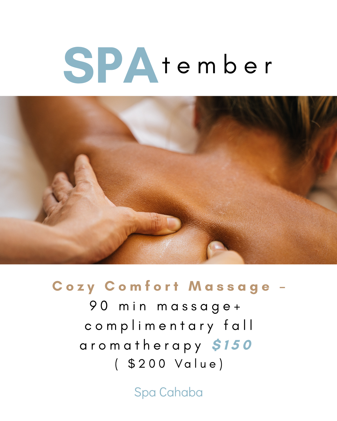 Cozy Comfort Massage with Aromatherapy