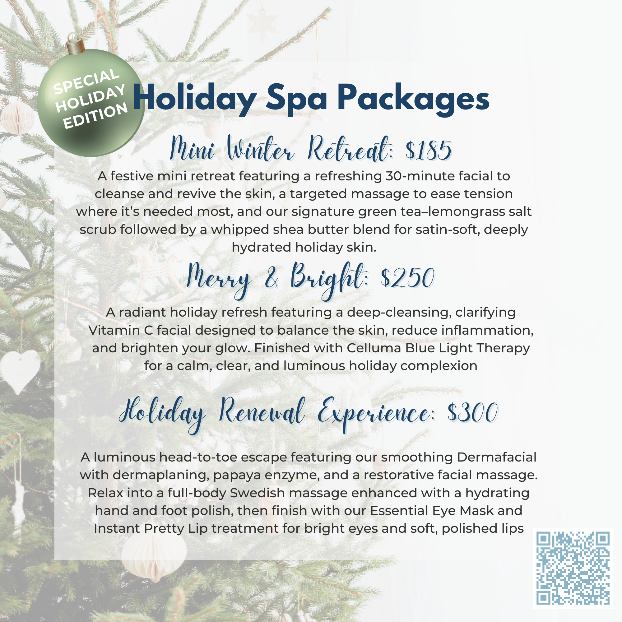 Wish Book - Holiday Spa Packages