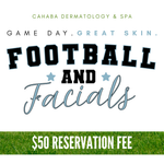 🏈Football & Facials Game Day Glow Up Event✨